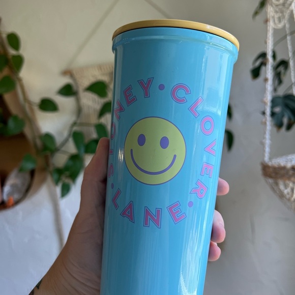 Set of 2 Stoney Clover Lane x Target Tumblers Blue Smiley & Pink Heart Cups 23oz - Picture 7 of 8